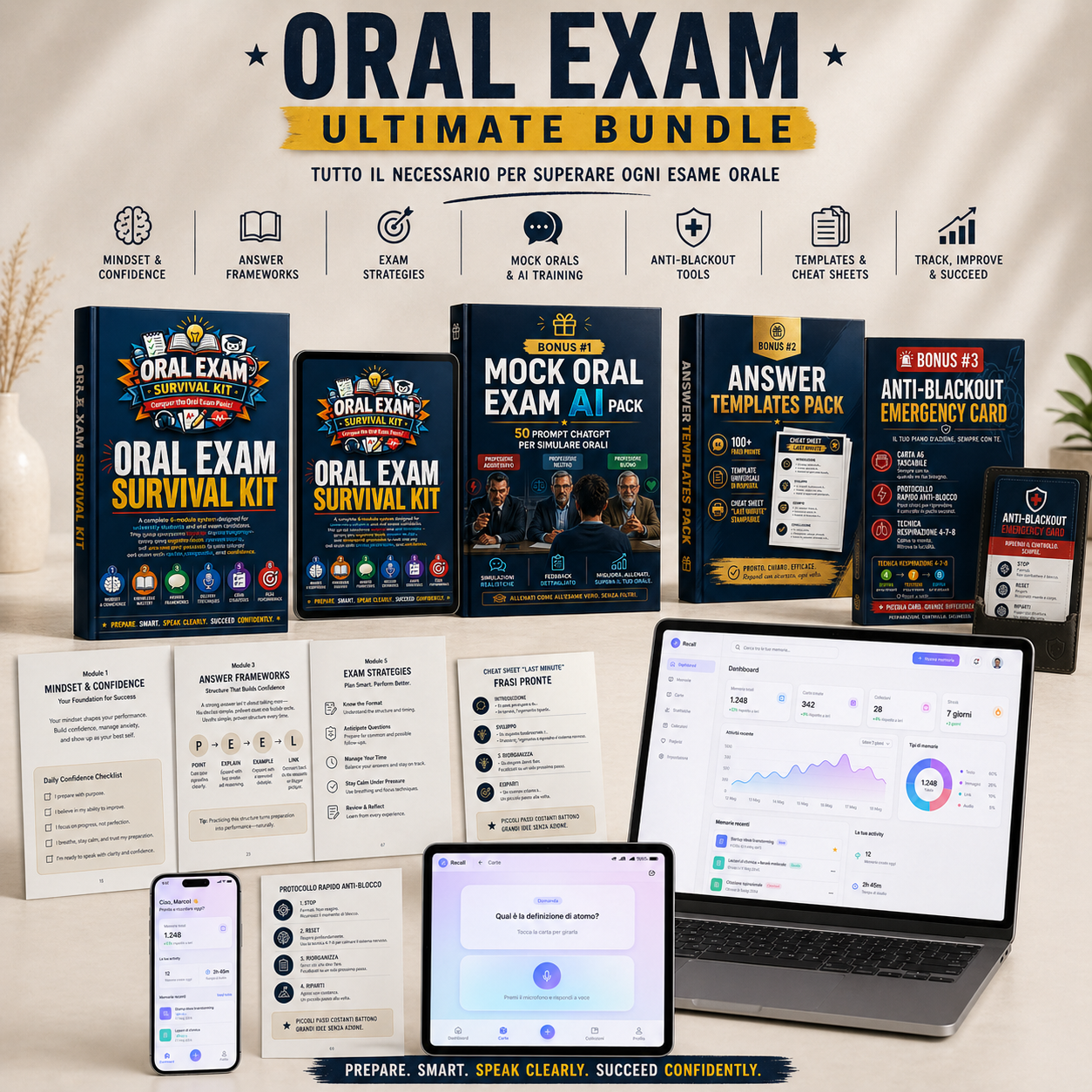 Oral Exam Survival Kit — complete bundle